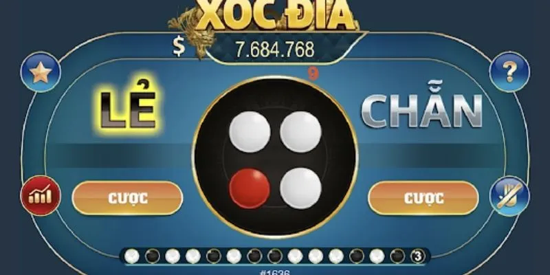Truy cập sảnh Casino Trực Tuyến để tham gia Xóc Đĩa online