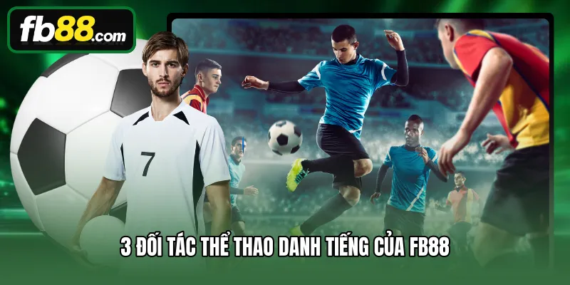 3 đối tác thể thao danh tiếng của FB88